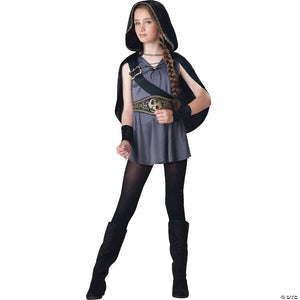 girl s hooded huntress costume~ic18047lg
