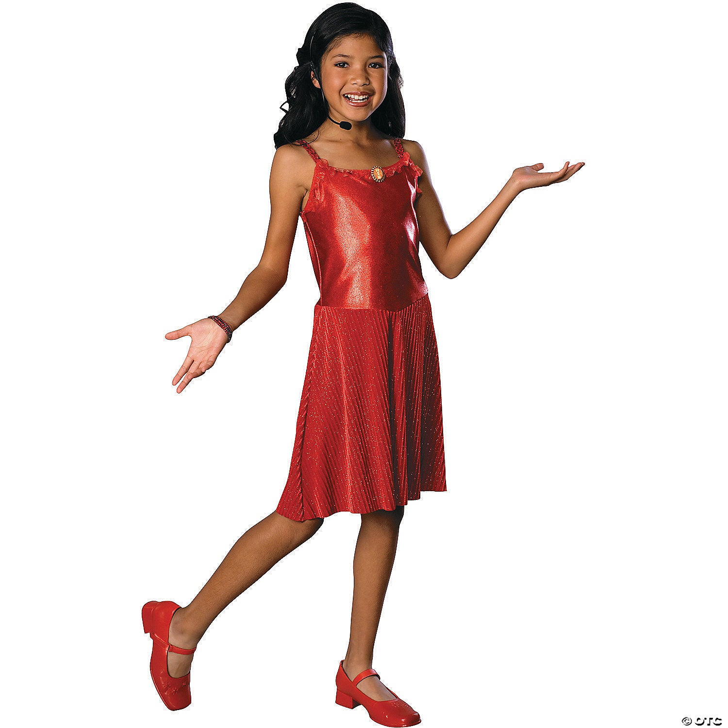 girl& 8217 s deluxe high school musical& 8482  gabriella costume   large~ru882947lg