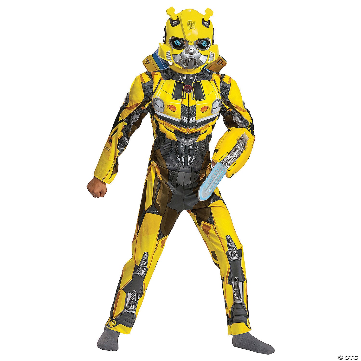 kids classic muscle transformers bumblebee t7 costume   medium~dg124649l-a03
