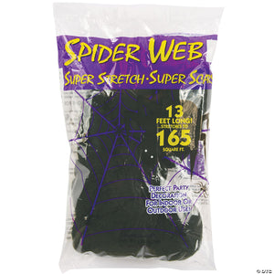 13  black spider web decoration~fw9526
