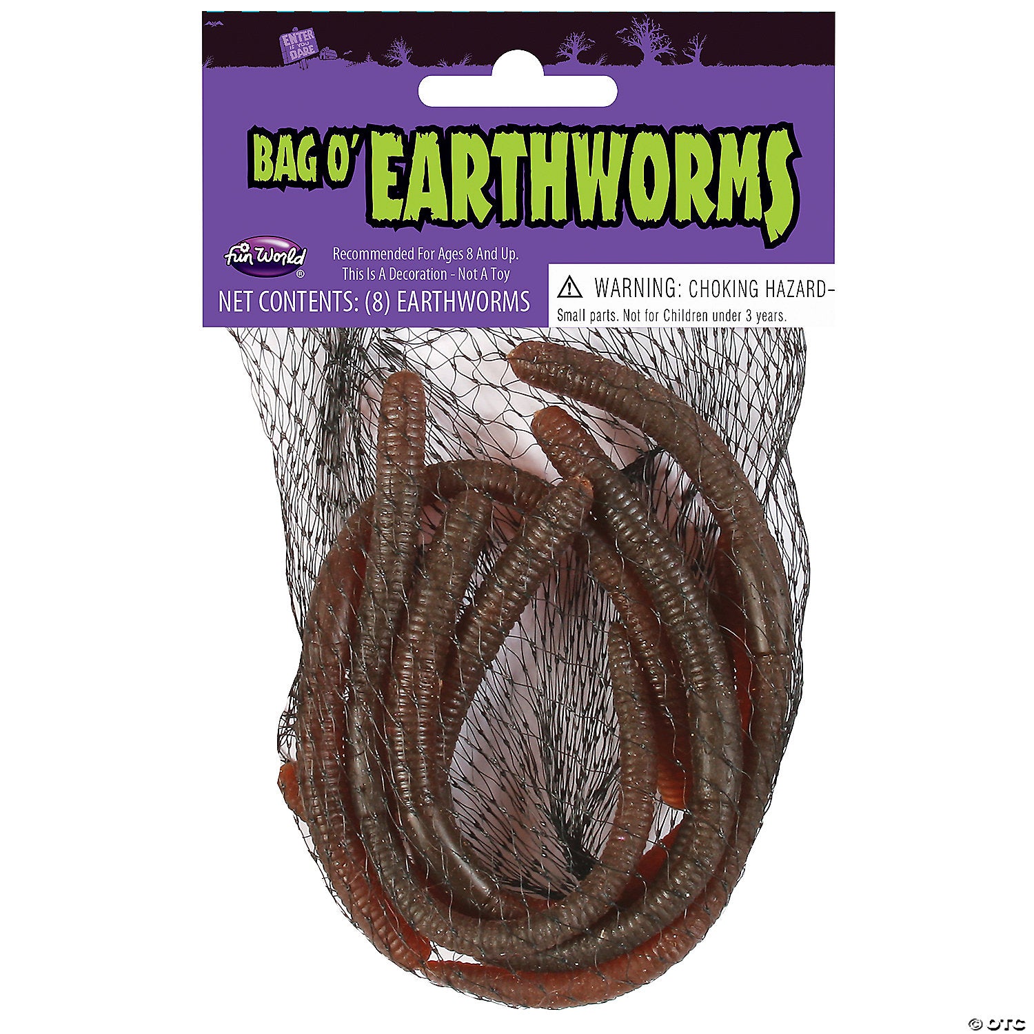 worms in a bag decorations~fw91467w