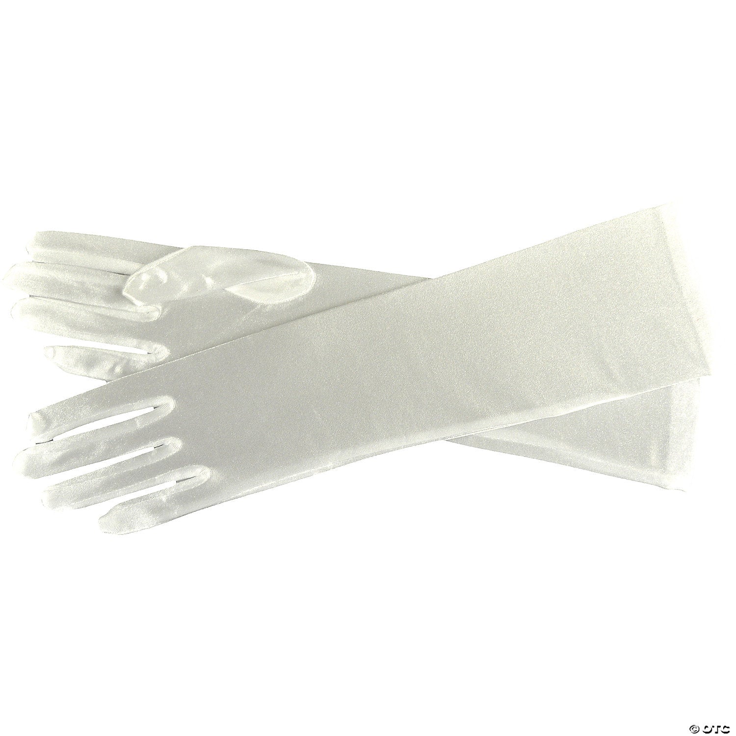 women s elbow length satin gloves~ua8bwt