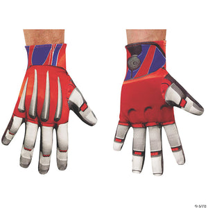 optimus prime costume gloves~dg73573