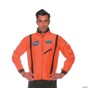 men s orange space jacket   small~ur28796t
