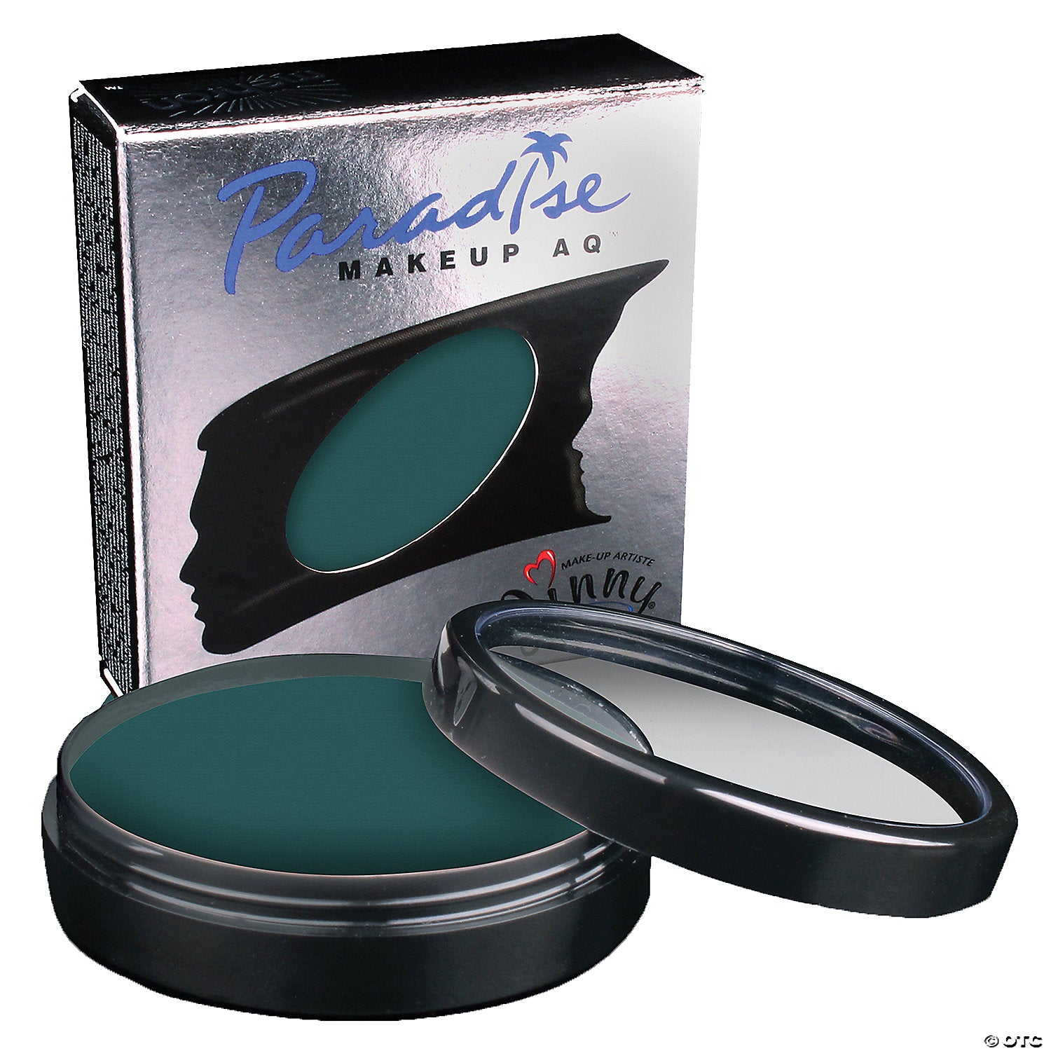 mehron paradise pro aq& 8482  makeup single deep sea~dd800ds