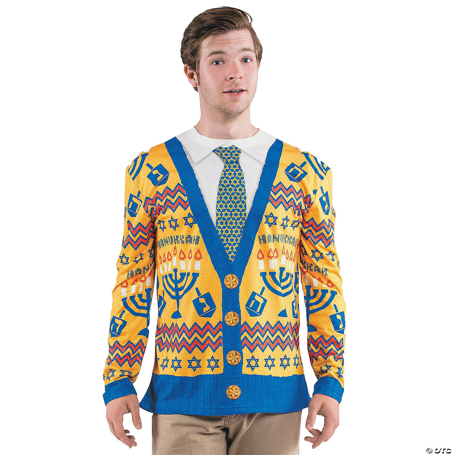 men s plus size ugly hanukkah sweater t shirt costume   2xl~fr122019xxl