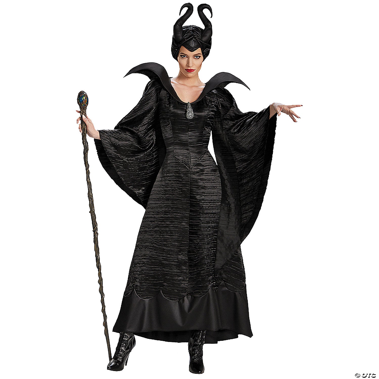 women s black maleficent christening costume   medium~dg71825b
