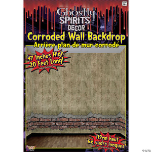 corroded wall backdrop~fm70472