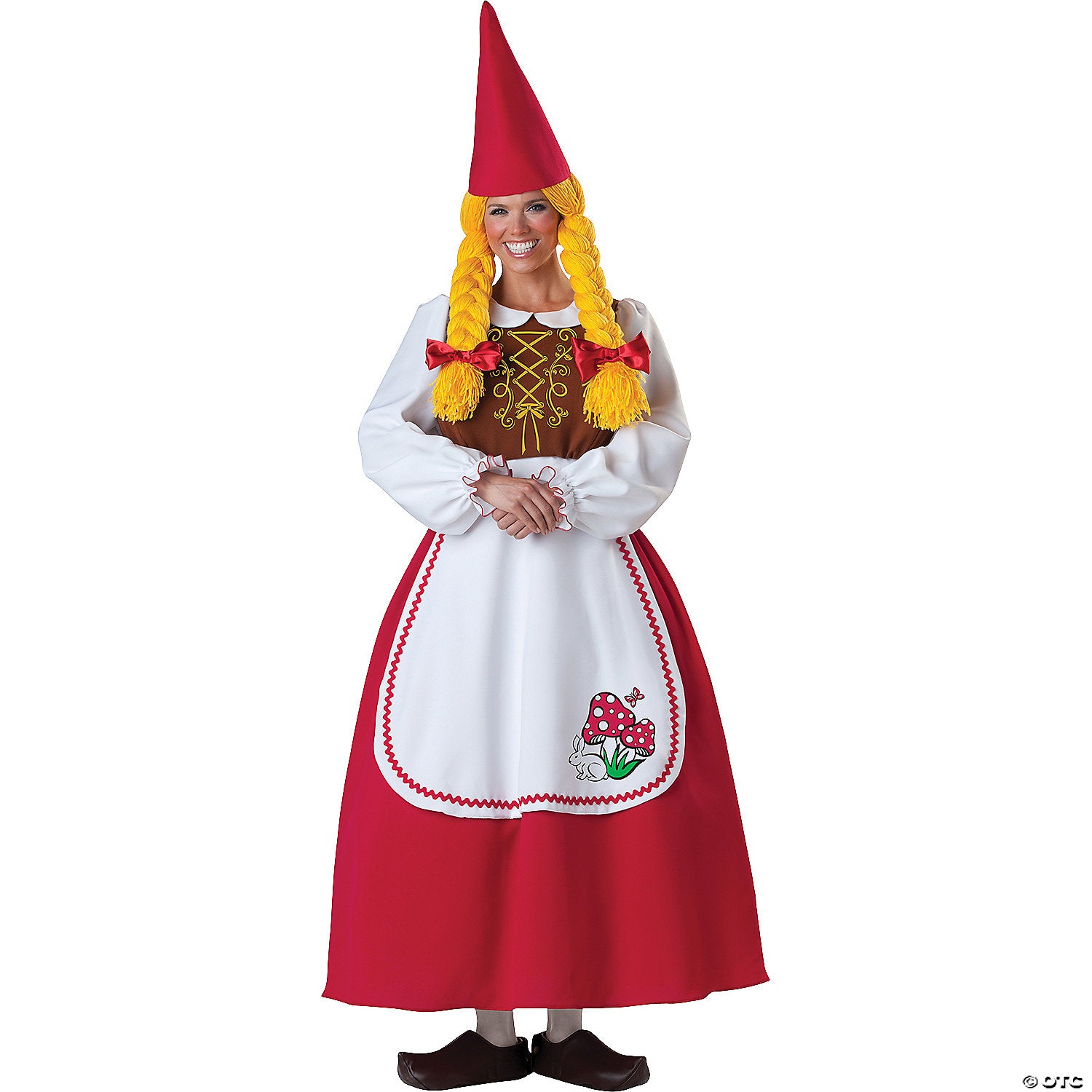 women s garden gnome costume~ic1097sm