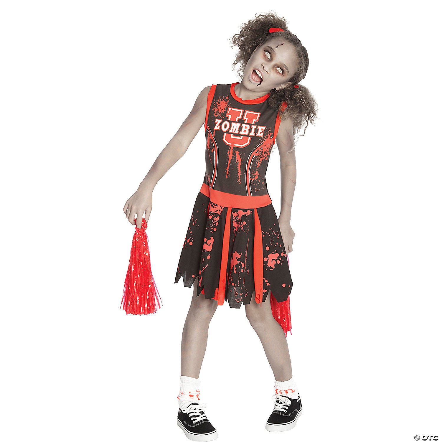 Girl's Undead Cheerleader Costume