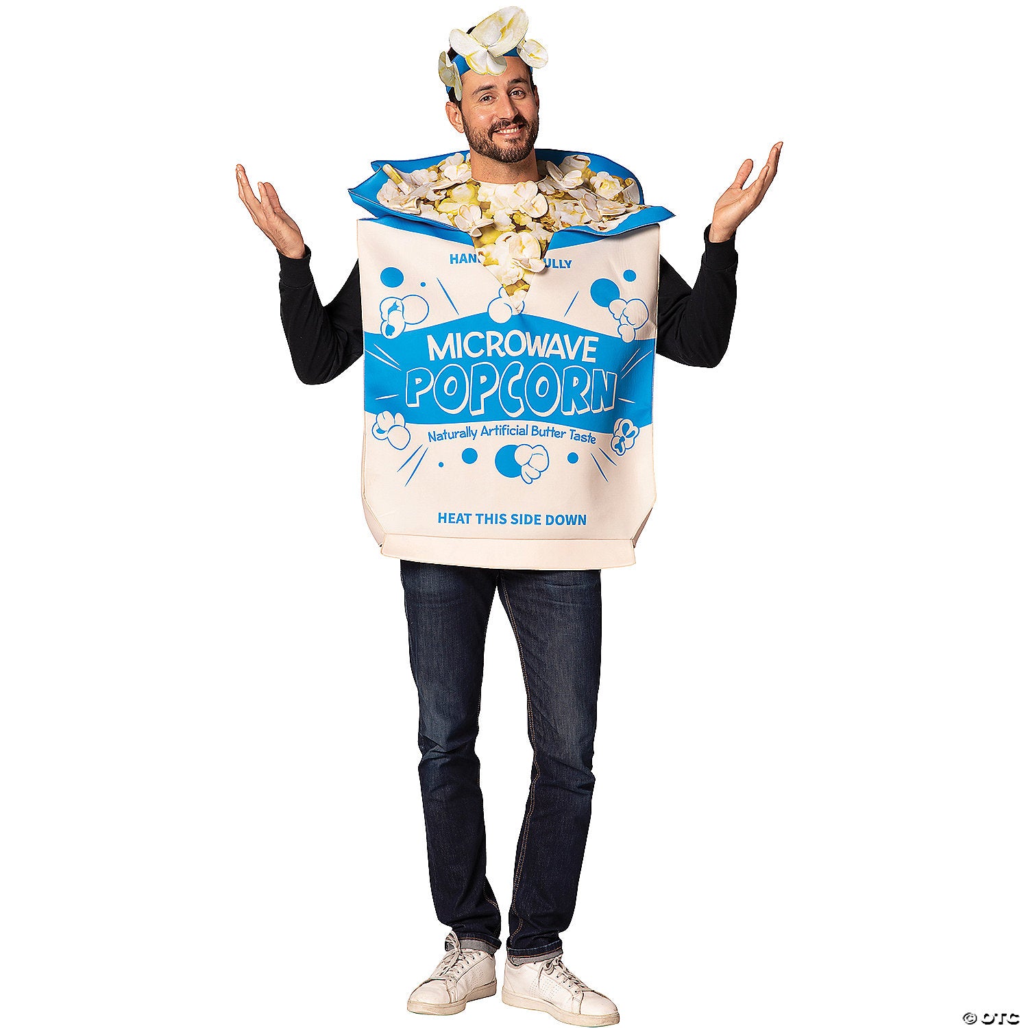 microwave popcorn bag adult costume~gc2000