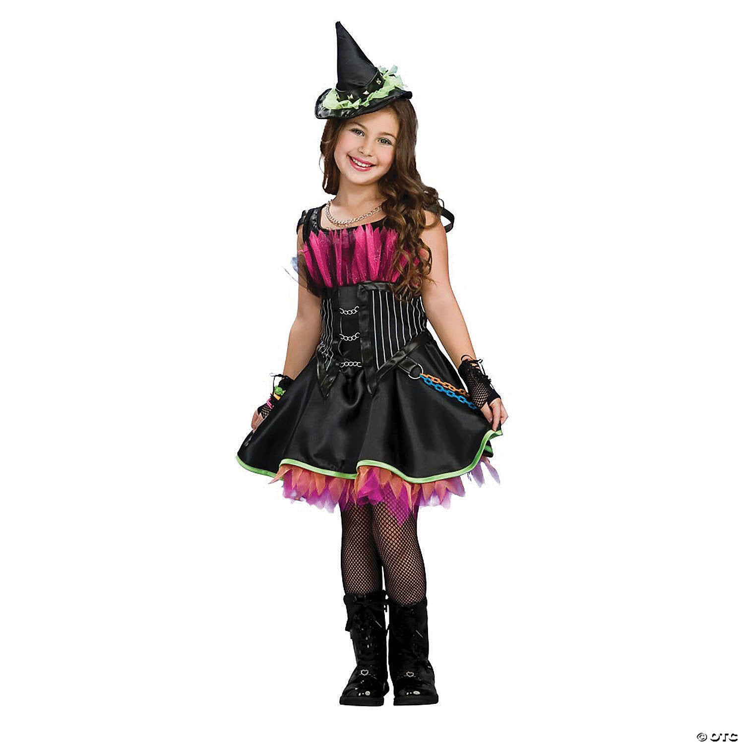 girl s rockin  out witch costume   small~ru883961sm