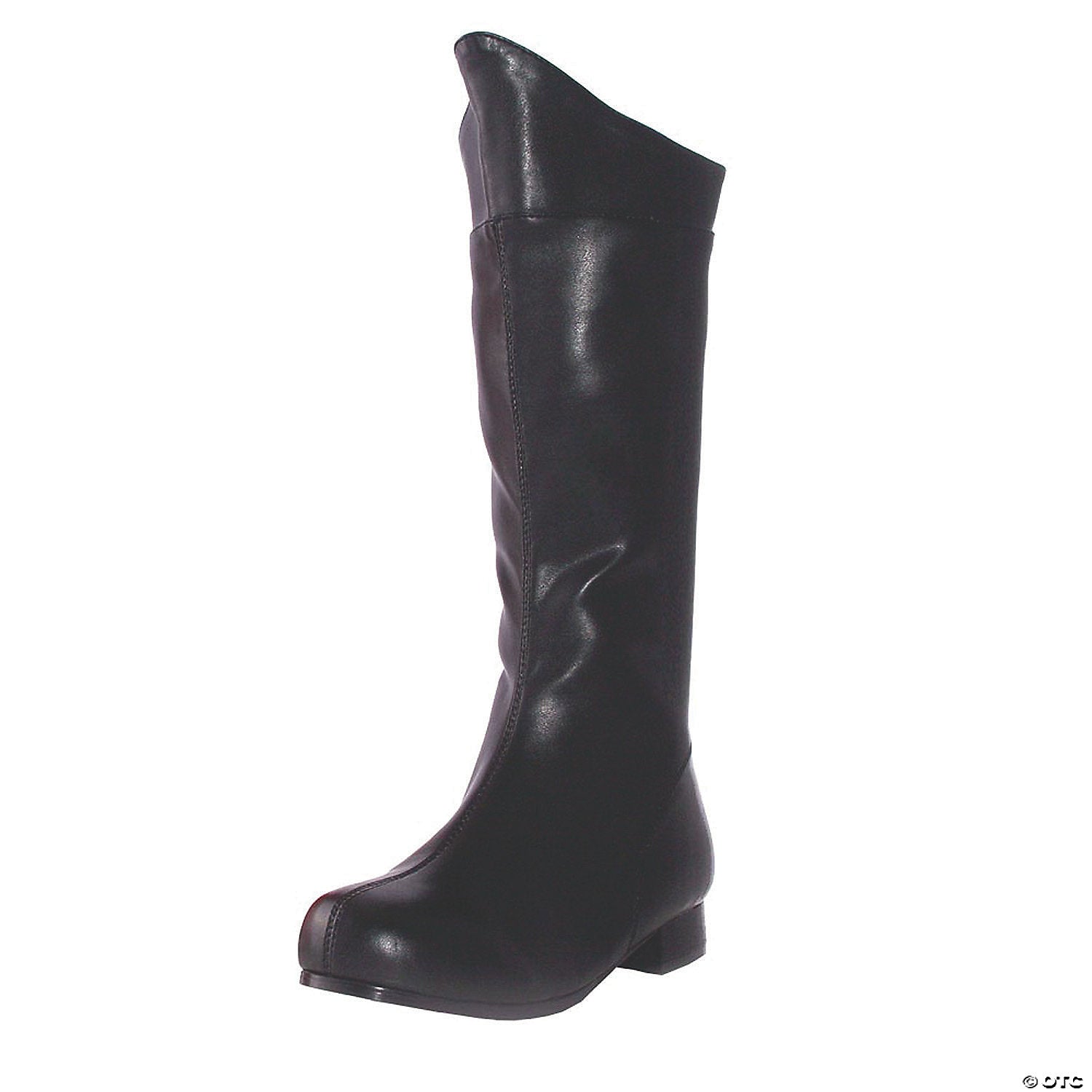 kids black superhero boots   size 13 1~ha135bk13