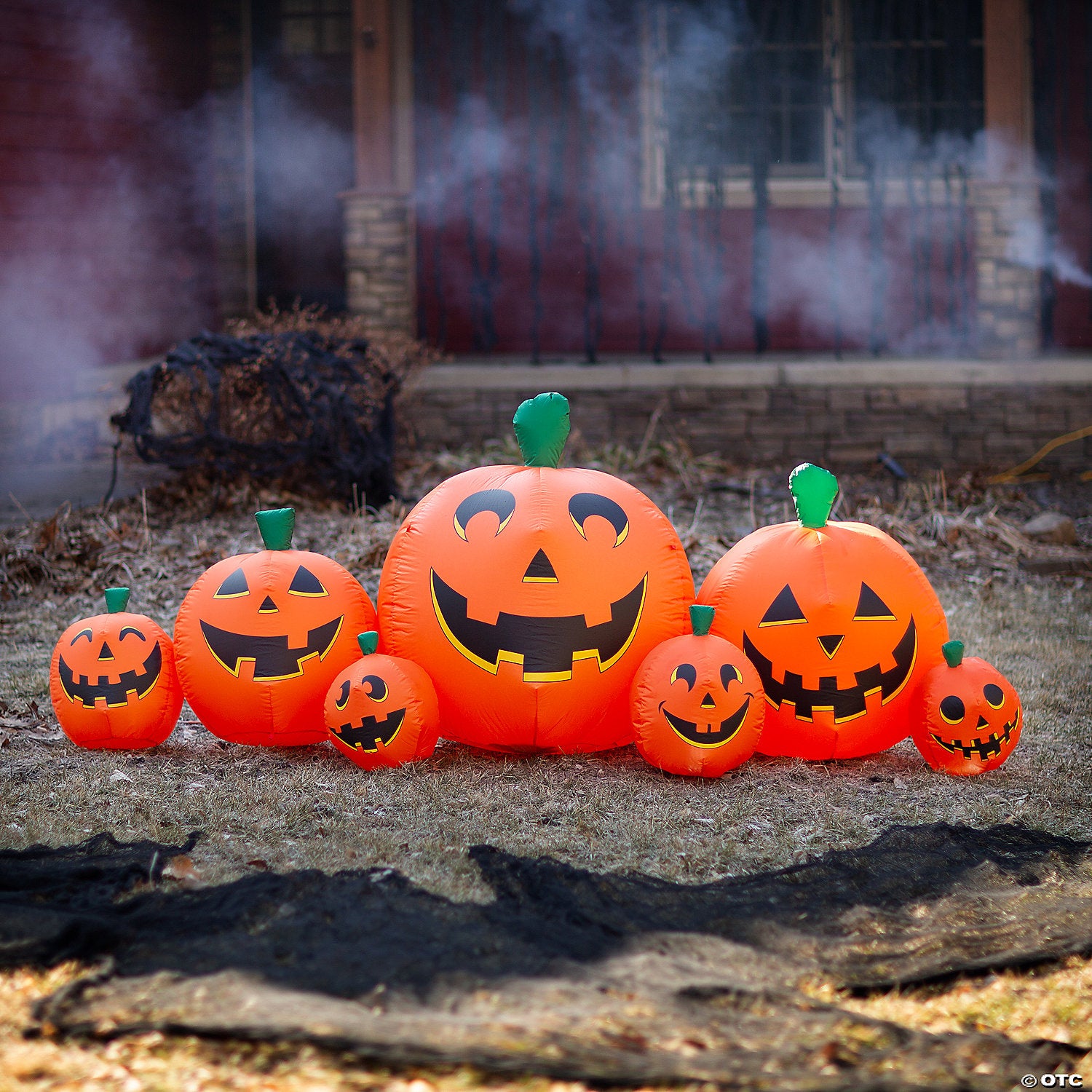 102  blow up inflatable pumpkin patch outdoor yard decoration~va1014-a03