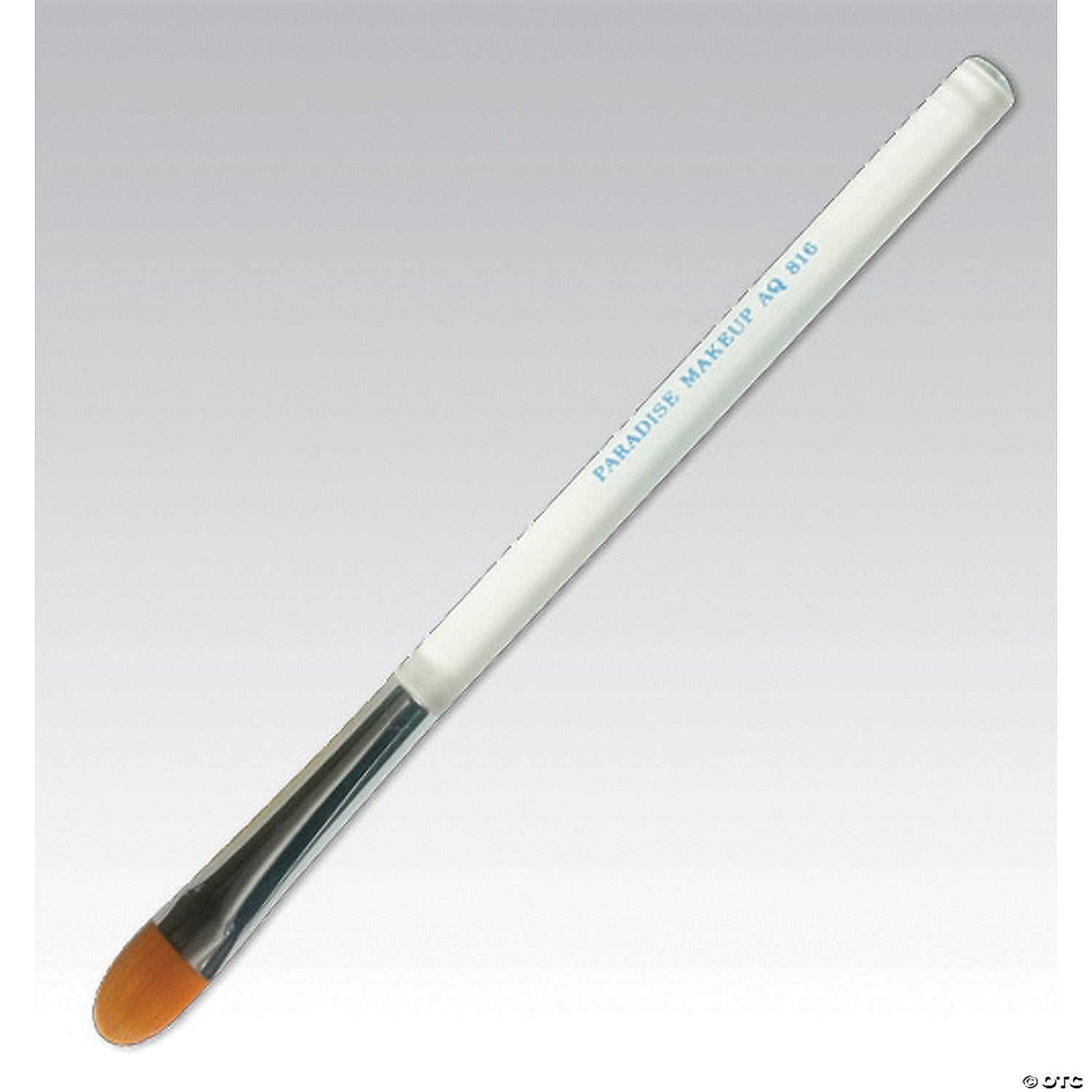 mehron paradise makeup aq& 8482  wide chisel brush~dd816