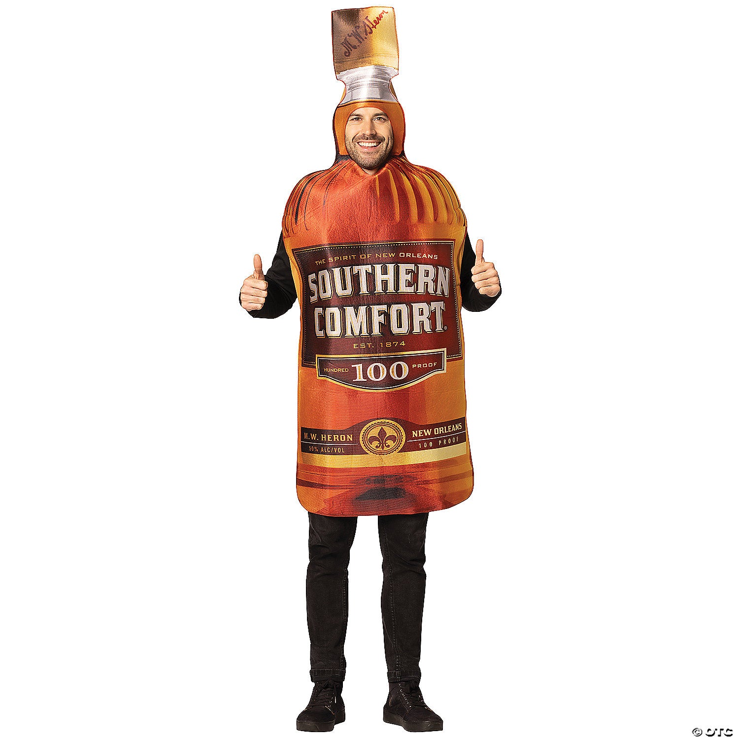 adults southern comfort bottle costume~gc1635