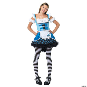 teen girl s mushroom alice costume medium large 12 14~uaj48023ml