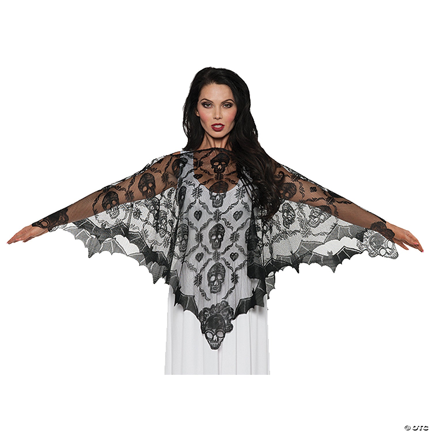 women s lace vampire poncho~ur29741