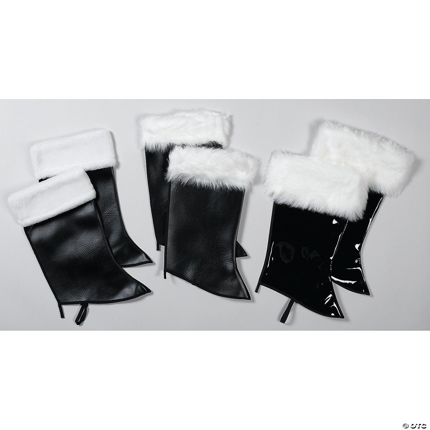 deluxe plush santa boot tops~ae9599xl