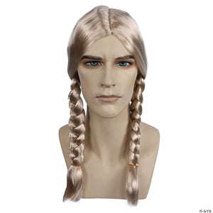 bargain long braids wig blonde~lw173bl