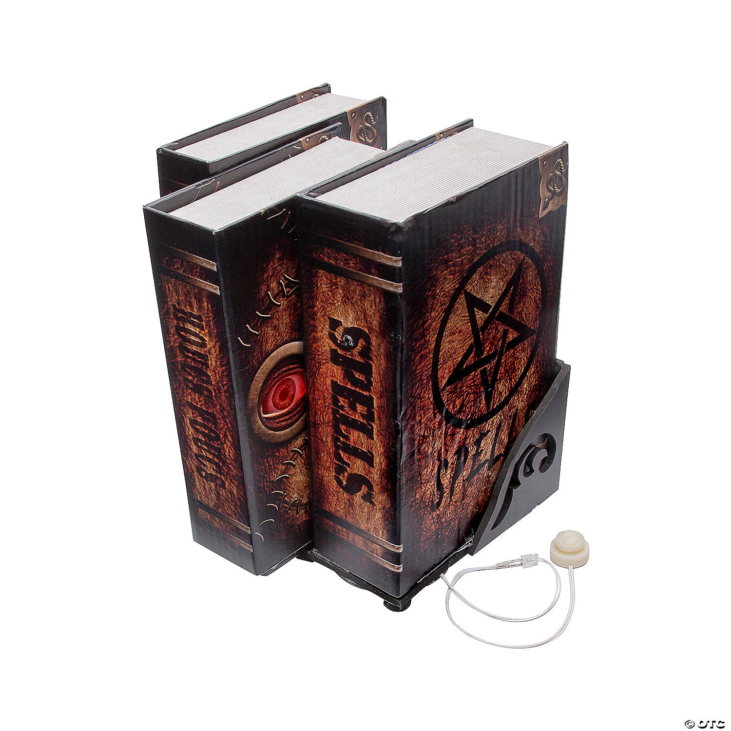 4  x 10  spooky hocus pocus animated book set halloween decoration~atc00048-a01