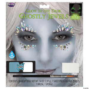glow in the dark ghostly jewels makeup kit~fw2914cg