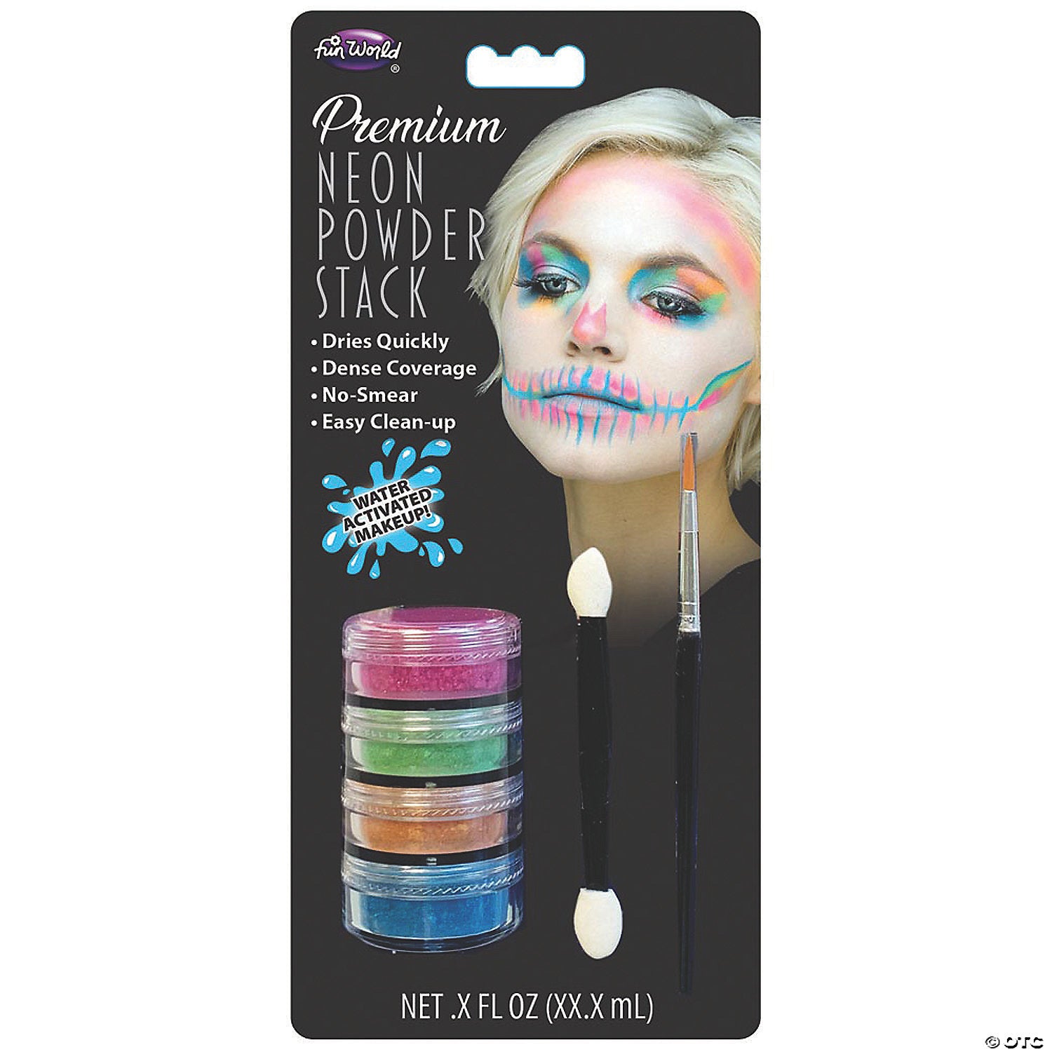 neon water activated make up stacks~fw2779cn
