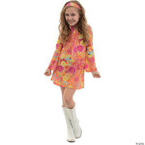 girl s flower child costume~ur26224lg