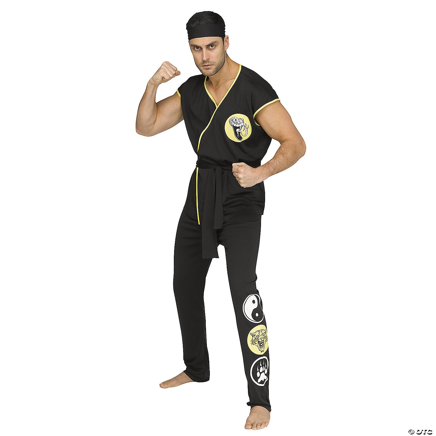 adults karate gi costume~fw135524