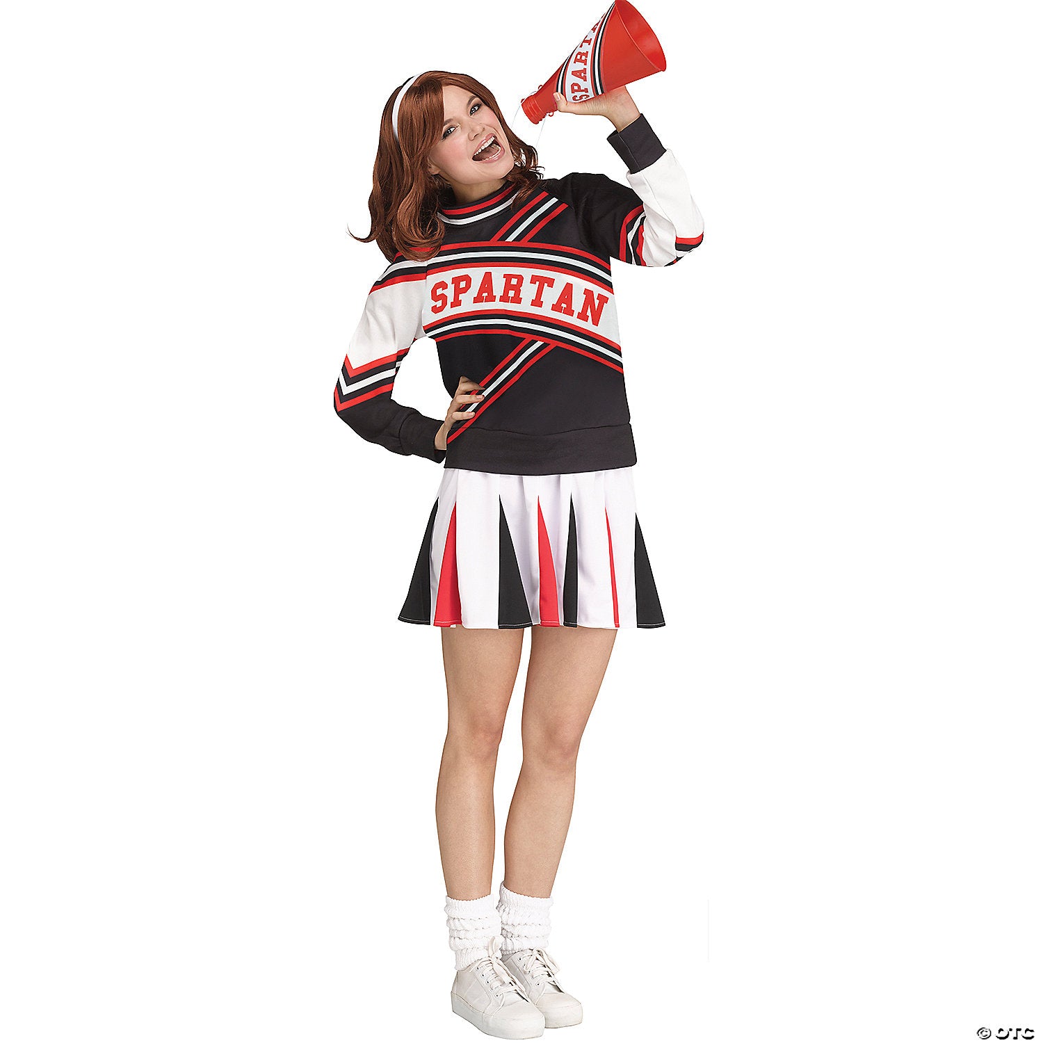 Women's Deluxe Saturday Night Live Spartan Cheerleader Costume - Medium/Large