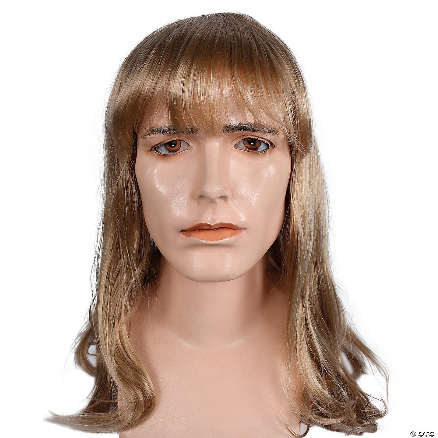 adults blonde long wig with bangs~lw614cbl-a03