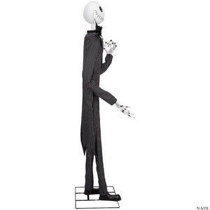 78  deluxe jack skellington with black & purple suit animated halloween prop~ss551528g-a02