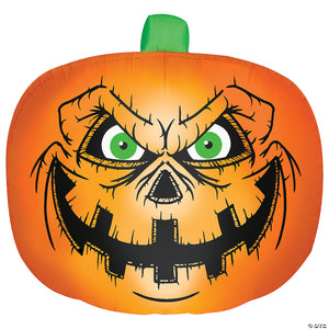airblown inflatable flat jack o lantern 90  halloween yard decoration~ss550598g