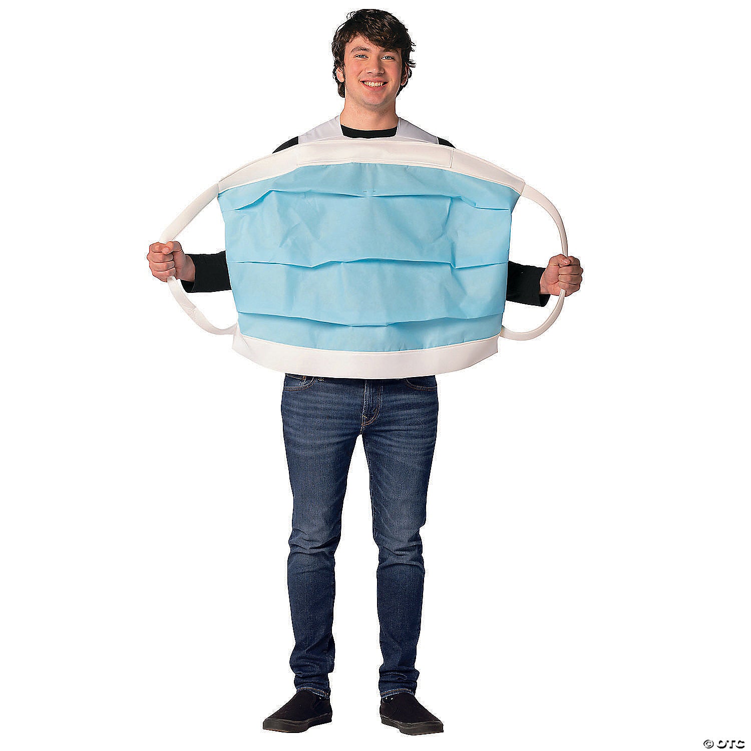 adult disposable covid surgical mask costume~gcr1509
