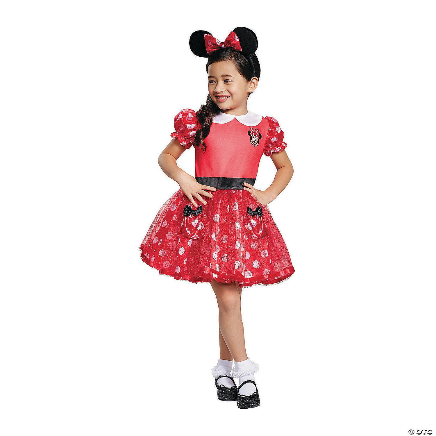 toddler girl& 8217 s red minnie mouse& 8482  costume dress   2t~dg11981s