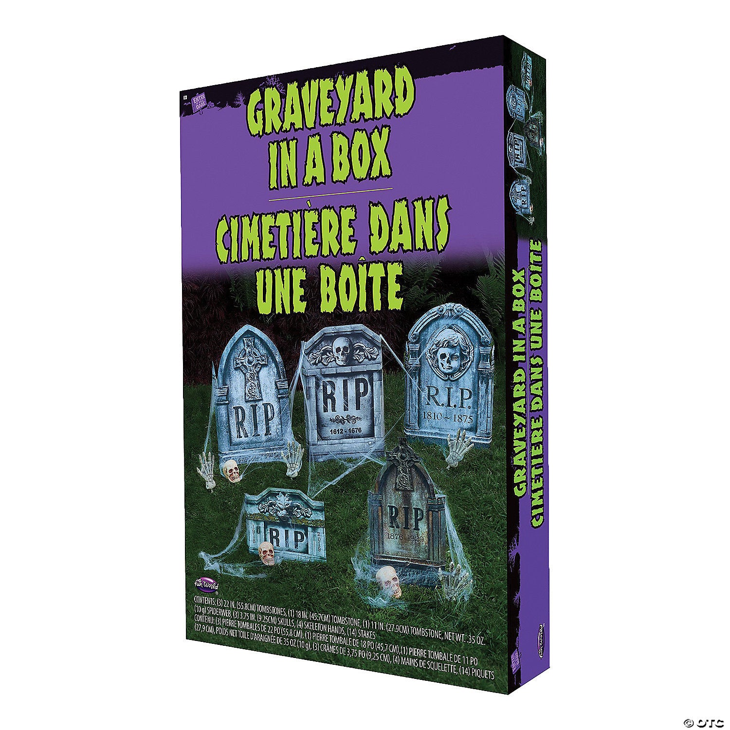 graveyard in a box decoration set   11 pc ~fw91519