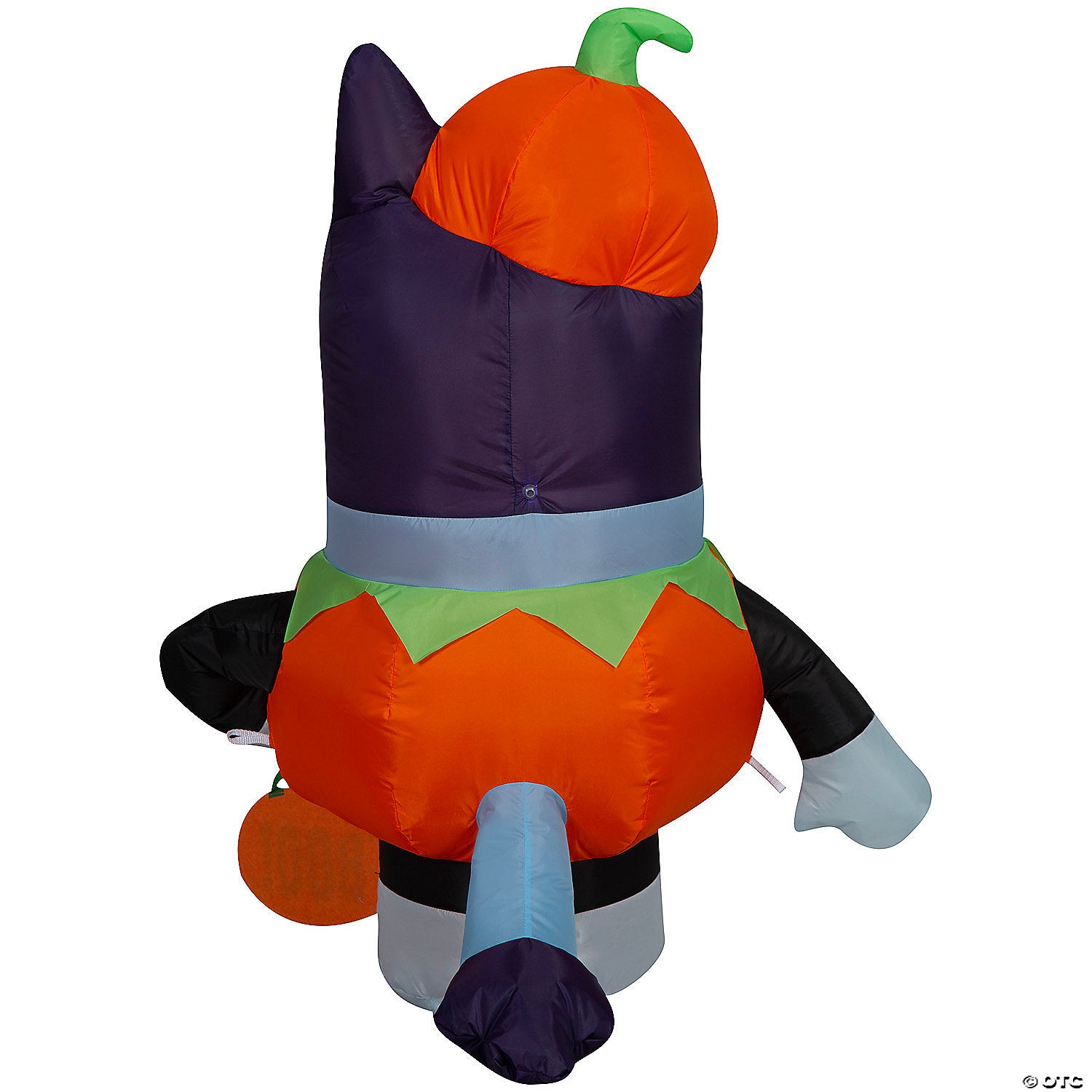 sup  blowup inflatable bluey in pumpkin costume halloween outdoor yard decoration~ss553054g-a02