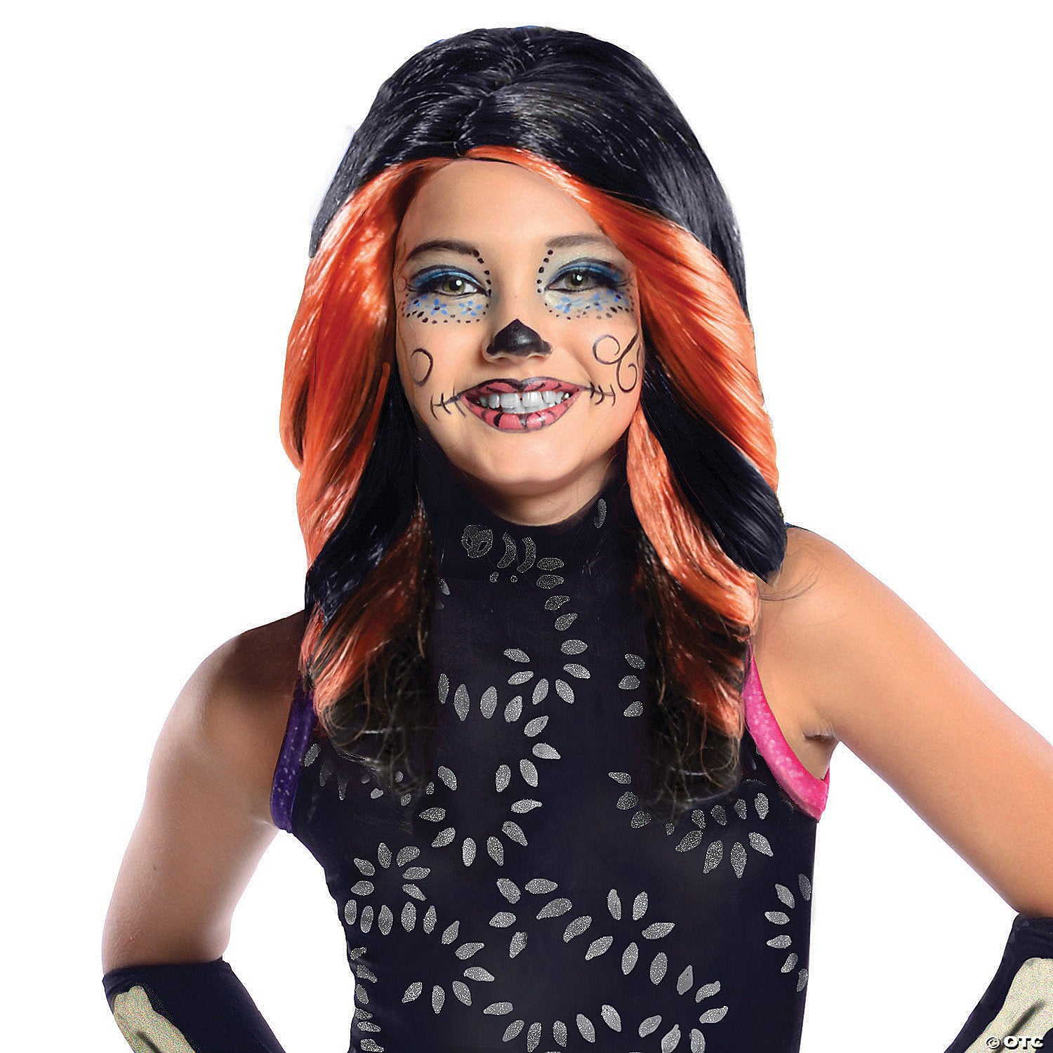 child s skelita calaveras wig~ru52812
