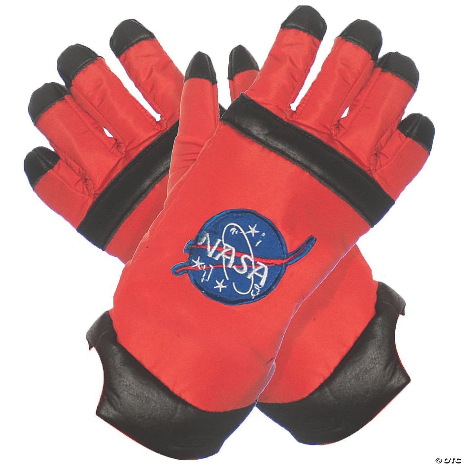 kids orange astronaut gloves~ur25739
