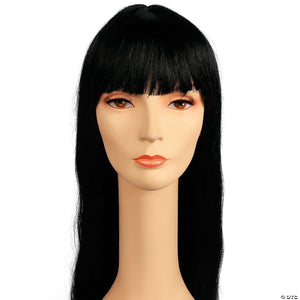 pageboy long wig with bangs~lw771bk