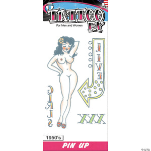 1950 s pin up girl tattoo fx~dfpu706