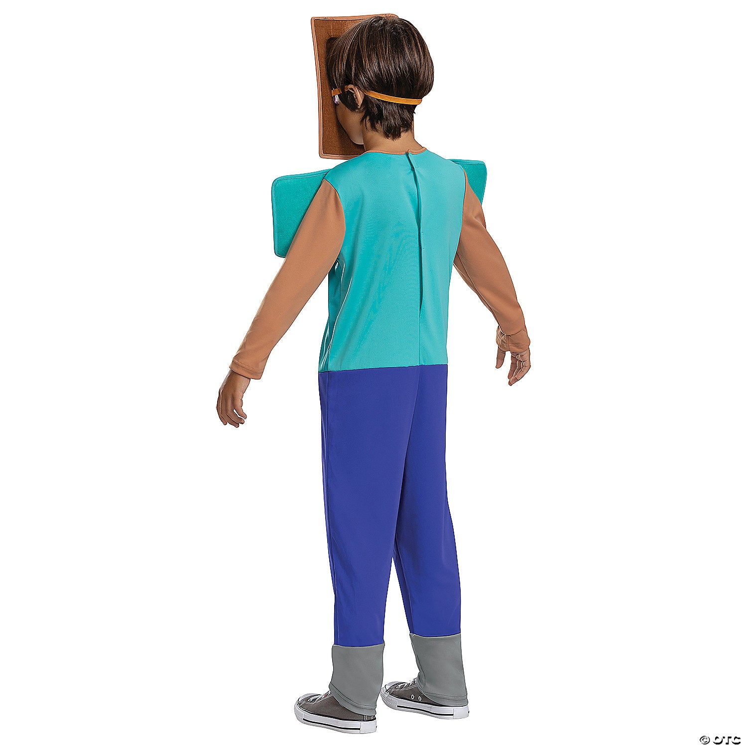 kids minecraft steve sustainable costume   medium~dg124859k-a01