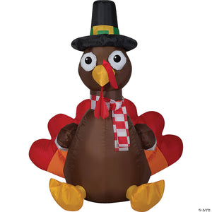 airblown turkey with scarf small~ss225136g