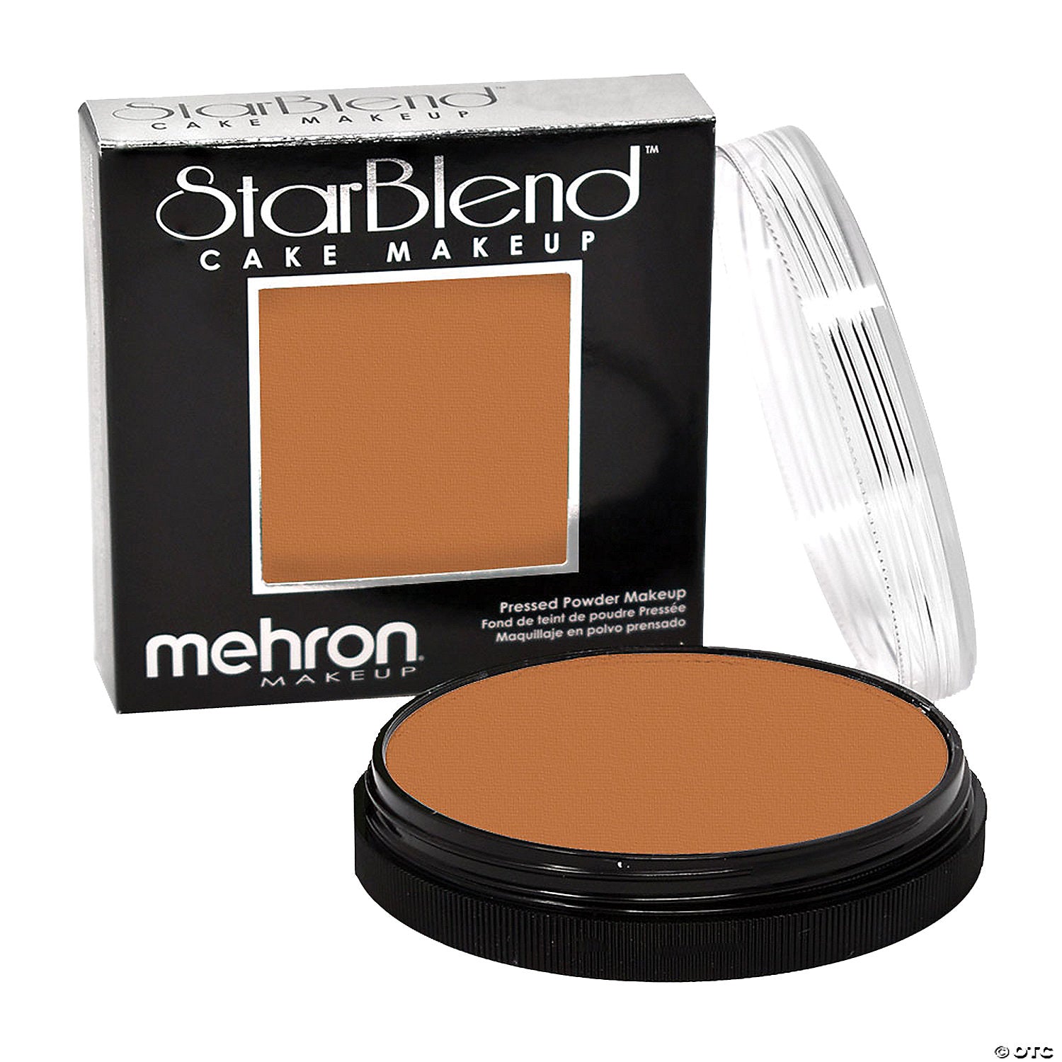 mehron starblend& 8482  cake makeup medium tan~dd43
