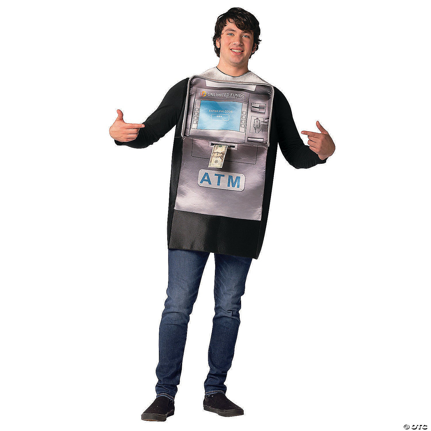 adults atm cash machine costume~gcr7782