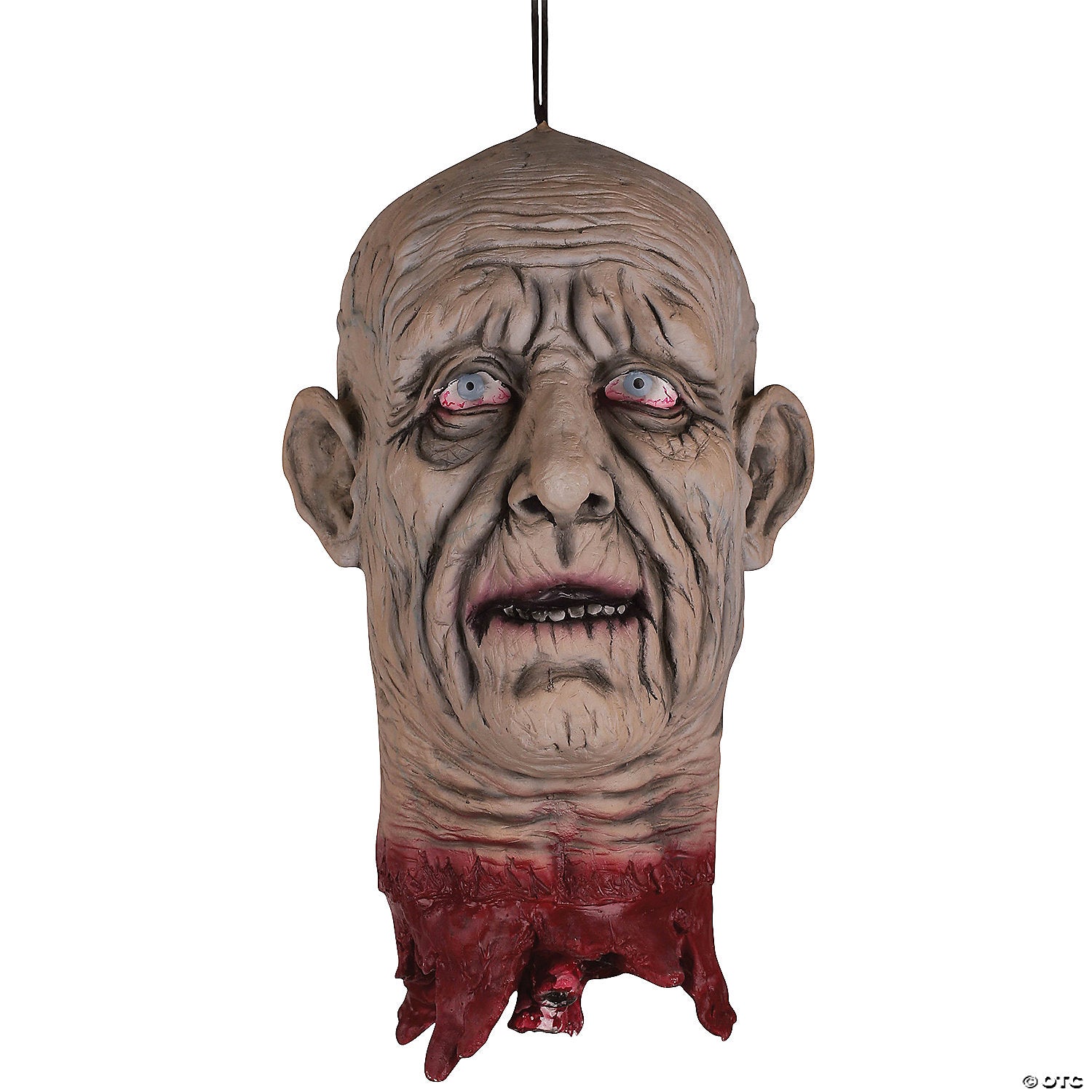hanging old man cut off head decoration~sez18010