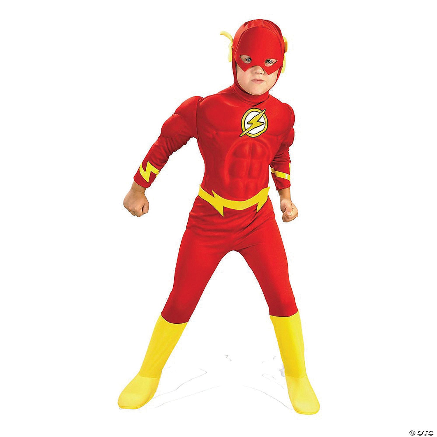 boy s flash muscle chest costume   medium~ru82308md