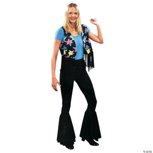 women& 8217 s 70s bell bottom pants costume   standard~ac58