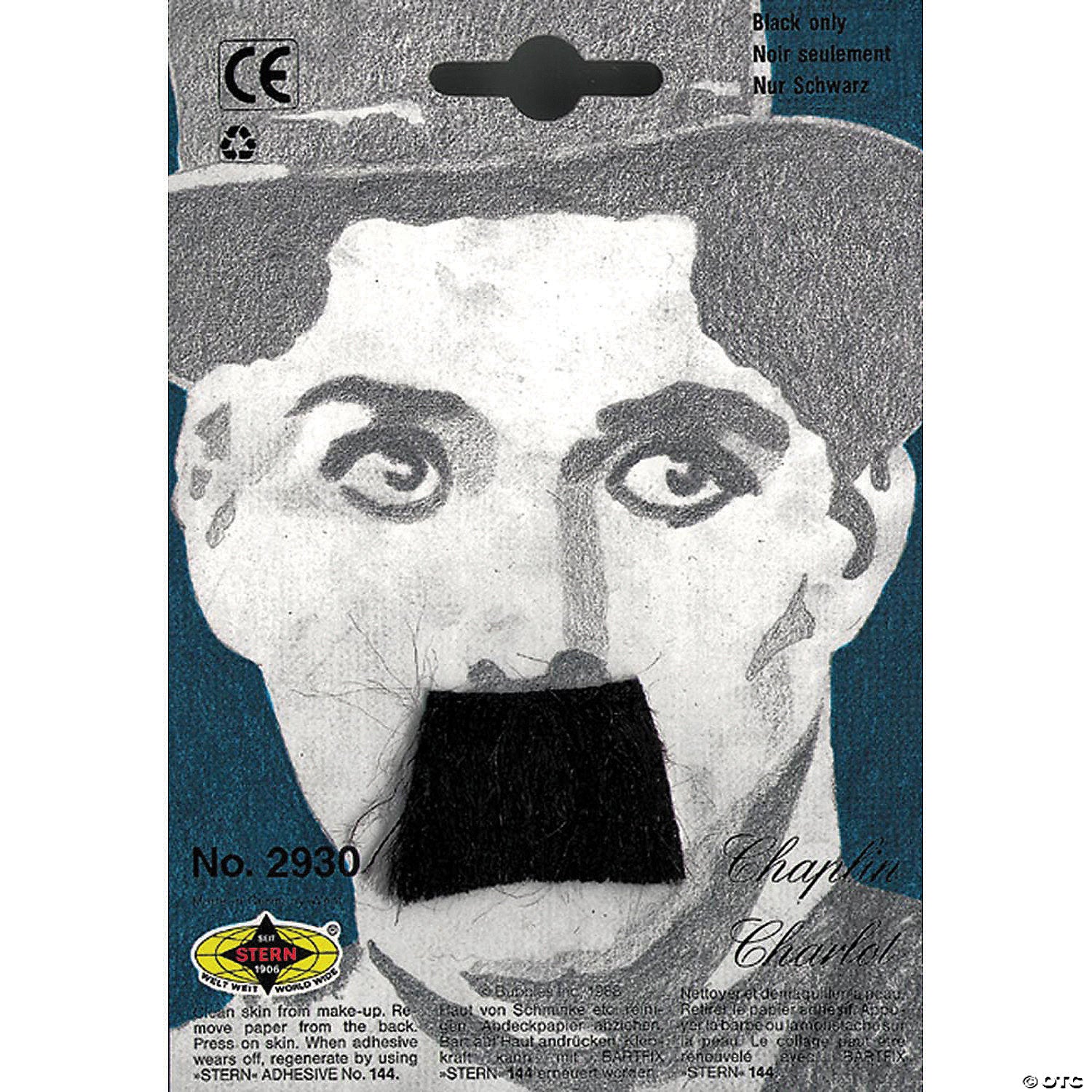 mustache charlie chaplin~cb42