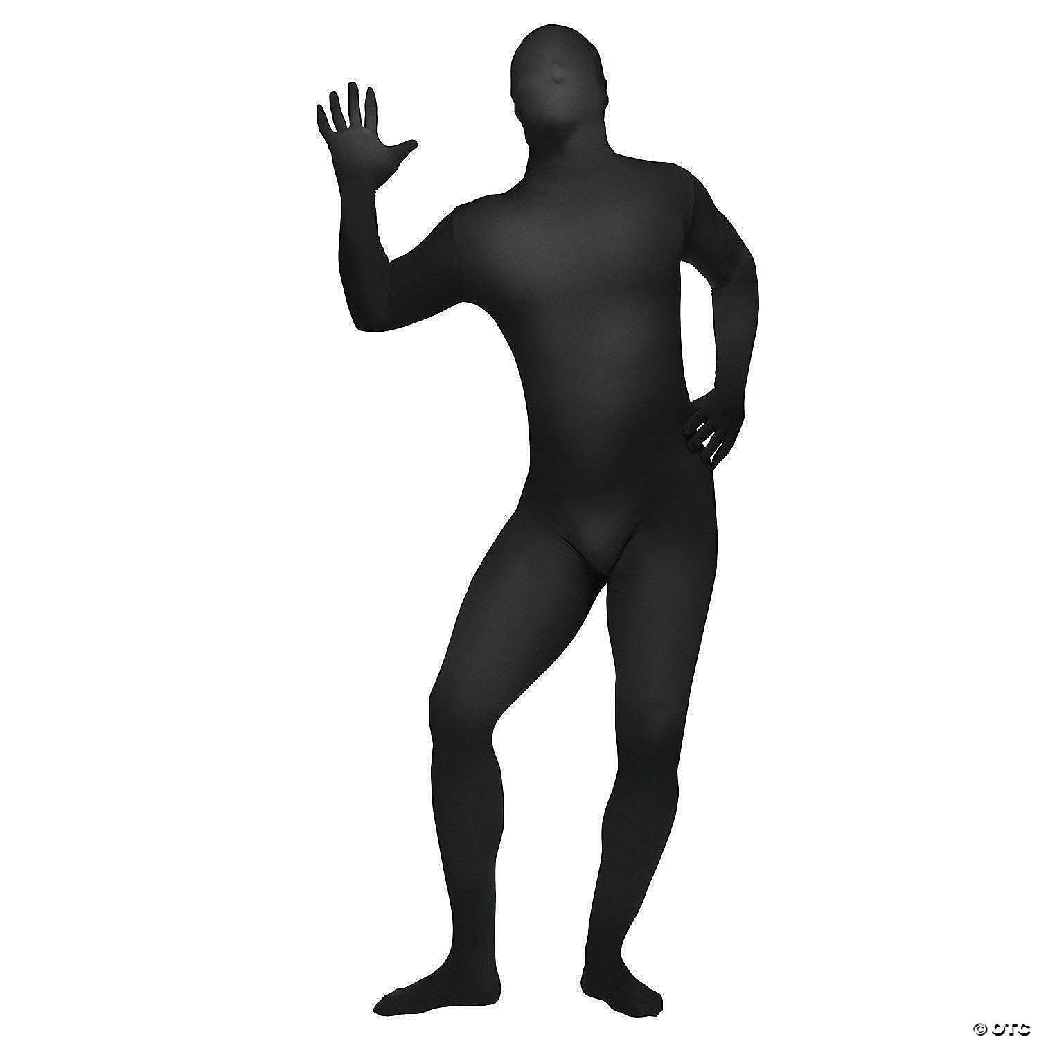 black skin suit costume for teen or small adults~fw131263bk